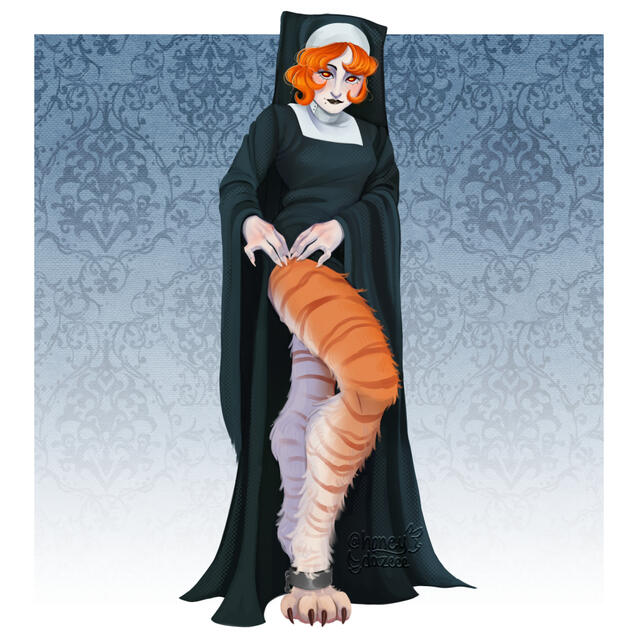 Nun Pinup Nun Pinup